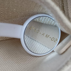 Pre-owned Christian Dior D JOY Beige fabric shoulderbag | stylenewstar