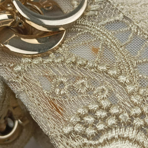 Pre-owned Christian Dior D JOY Beige fabric shoulderbag | stylenewstar