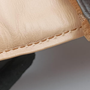 Pre-owned Louis Vuitton Irvine Brown x Multicolor Velour x Alligator M92773 handbag | stylenewstar