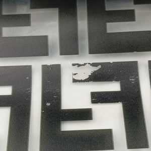 Pre-owned Fendi BAGUETTE Clear×black PVC coated canvas 8BR600 shoulderbag | stylenewstar