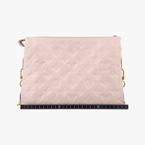 Pre-owned Louis Vuitton Coussin PM Pink leather M58739 shoulderbag | stylenewstar