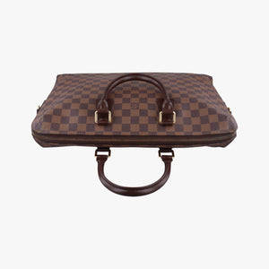 Secondhand Louis Vuitton Porte-Documents Jour EBENE Damier Canvas N42242 handbag | stylenewstar