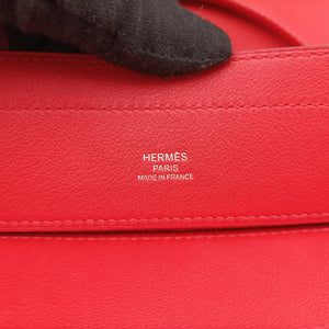 Pre-owned Hermes Sac Aline mini Red lambskin shoulderbag | stylenewstar