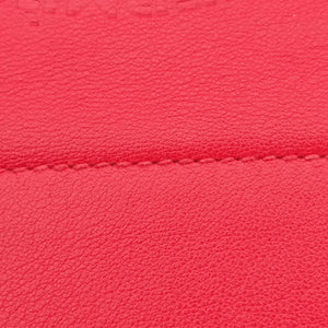 Pre-owned Hermes Sac Aline mini Red lambskin shoulderbag | stylenewstar