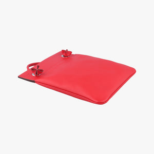 Pre-owned Hermes Sac Aline mini Red lambskin shoulderbag | stylenewstar