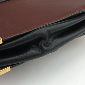 Pre-owned Prada Animalier Cahier Lions Head Brown×black Leather 1BD089 shoulderbag | stylenewstar