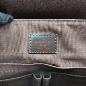 Secondhand Louis Vuitton DISTRICT MM EBENE Damier Canvas N41212 shoulderbag | stylenewstar