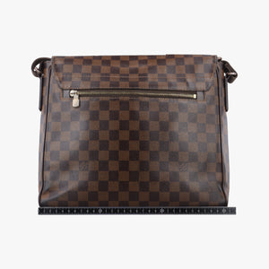 Secondhand Louis Vuitton DISTRICT MM EBENE Damier Canvas N41212 shoulderbag | stylenewstar