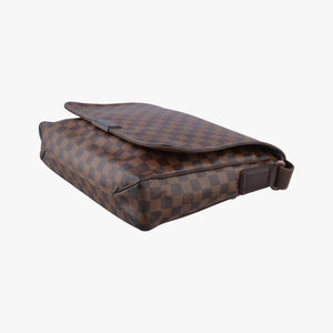 Secondhand Louis Vuitton DISTRICT MM EBENE Damier Canvas N41212 shoulderbag | stylenewstar