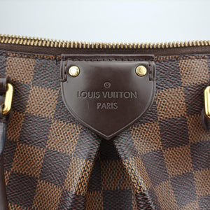 Pre-owned Louis Vuitton Sienna PM EBENE Damier Canvas N41545 shoulderbag | stylenewstar