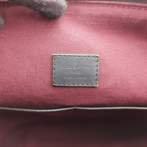 Secondhand Louis Vuitton TORRES Brown×black Monogram Macassar×calf leather M40387 shoulderbag | stylenewstar