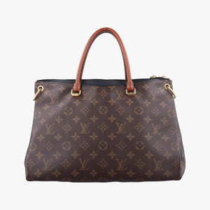 Pre-owned Louis Vuitton PALLAS Monogram/Brown Series × Noir Monogram Canvas M41064 shoulderbag | stylenewstar