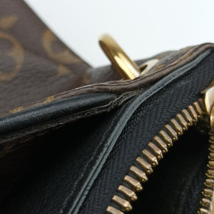 Pre-owned Louis Vuitton PALLAS Monogram/Brown Series × Noir Monogram Canvas M41064 shoulderbag | stylenewstar