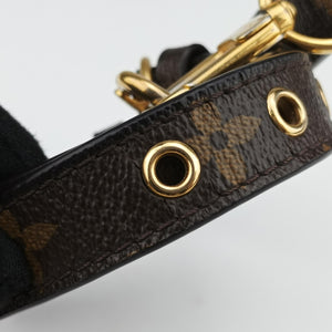 Pre-owned Louis Vuitton PALLAS Monogram/Brown Series × Noir Monogram Canvas M41064 shoulderbag | stylenewstar