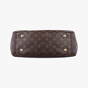 Pre-owned Louis Vuitton PALLAS Monogram/Brown Series × Noir Monogram Canvas M41064 shoulderbag | stylenewstar