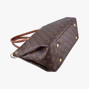 Pre-owned Louis Vuitton PALLAS Monogram/Brown Series × Noir Monogram Canvas M41064 shoulderbag | stylenewstar