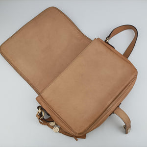 Pre-owned Gucci Marrakech Messenger Brown canvas 257024 shoulderbag | stylenewstar