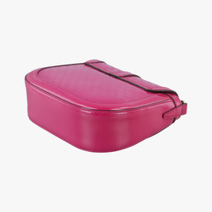 Pre-owned Gucci Nice GG Supreme Rose Patent 336749 shoulderbag | stylenewstar