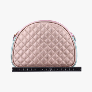 Pre-owned Gucci Laminate pink×blue Leather 534951 shoulderbag | stylenewstar