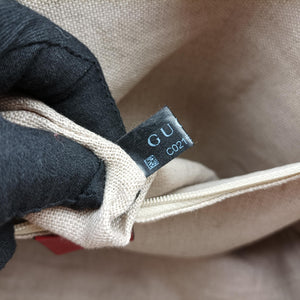 Pre-owned Gucci Microguccissima Red Leather 449655 shoulderbag | stylenewstar