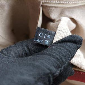 Pre-owned Gucci Microguccissima Red Leather 449655 shoulderbag | stylenewstar