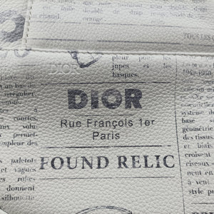 Pre-owned Christian Dior Saddle White Leather bum bag/waist bag | stylenewstar