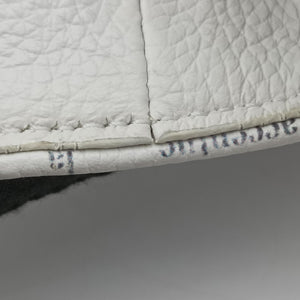 Pre-owned Christian Dior Saddle White Leather bum bag/waist bag | stylenewstar