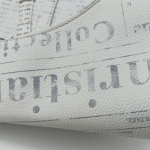 Pre-owned Christian Dior Saddle White Leather bum bag/waist bag | stylenewstar