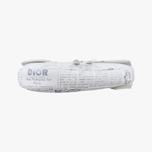 Pre-owned Christian Dior Saddle White Leather bum bag/waist bag | stylenewstar