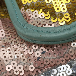 Pre-owned Gucci GG Marmont Multicolour Sequins 443497 shoulderbag | stylenewstar