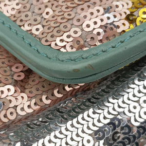 Pre-owned Gucci GG Marmont Multicolour Sequins 443497 shoulderbag | stylenewstar