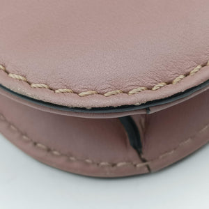 Pre-owned Valentino Rockstud Glam Lock Pink Leather shoulderbag | stylenewstar