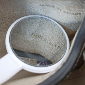 Vintage Chloe Small Pixie Round Top Purple Leather x Suede shoulderbag | stylenewstar