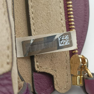 Vintage Chloe Small Pixie Round Top Purple Leather x Suede shoulderbag | stylenewstar