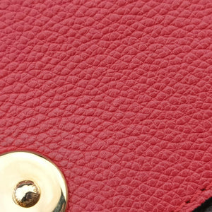 Pre-owned Louis Vuitton SAINT PLACIDE brown×CERISE Monogram Canvas×calf leather M43713 shoulderbag | stylenewstar