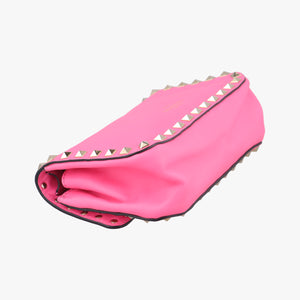 Pre-owned Valentino Rockstud Rose Leather shoulderbag | stylenewstar