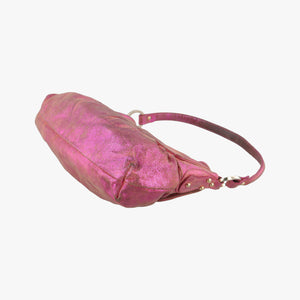 Pre-owned Fendi Chef Pink Leather 8BR353 shoulderbag | stylenewstar