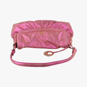 Pre-owned Fendi Chef Pink Leather 8BR353 shoulderbag | stylenewstar