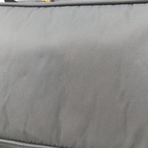 Pre-owned Prada Triangle logo Grey nylon × leather BR4991 handbag | stylenewstar