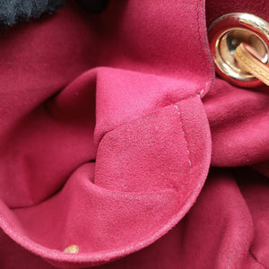 Pre-owned Louis Vuitton URSULA white Monogram Multicolor M40123 handbag | stylenewstar