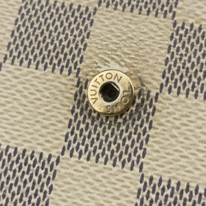 Pre-owned Louis Vuitton Pochette FéLICIE Azur Damier Canvas N63106 shoulderbag | stylenewstar