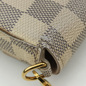 Pre-owned Louis Vuitton Pochette FéLICIE Azur Damier Canvas N63106 shoulderbag | stylenewstar