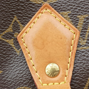 Pre-owned Louis Vuitton Speedy 30 Grenade V brown×pink Monogram Canvas M41533 handbag | stylenewstar