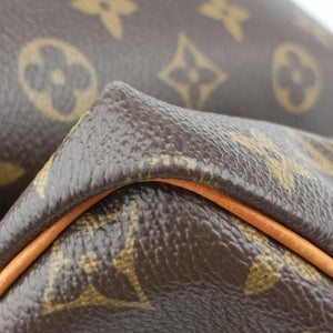Pre-owned Louis Vuitton Speedy 30 Grenade V brown×pink Monogram Canvas M41533 handbag | stylenewstar
