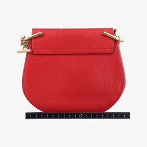 Pre-owned Chloe DREW Red Leather shoulderbag | stylenewstar