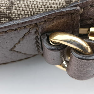 Vintage Gucci Ophidia Brown x Red x Green PVC coated canvas 499621 shoulderbag | stylenewstar