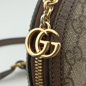 Vintage Gucci Ophidia Brown x Red x Green PVC coated canvas 499621 shoulderbag | stylenewstar