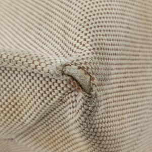 Pre-owned Chloe Woody Beige x Brown x Black canvas handbag | stylenewstar