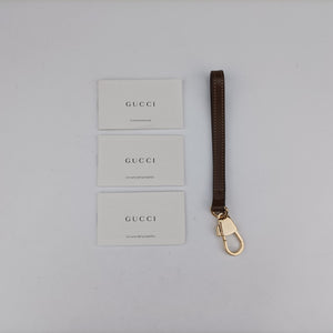 Pre-owned Gucci Interlocking G Brown PVC coated canvas 671674 shoulderbag | stylenewstar