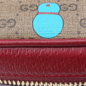 Pre-owned Gucci GG Supreme Doraemon Collaboration Red×Multicolour PVC coated canvas 647784 shoulderbag | stylenewstar